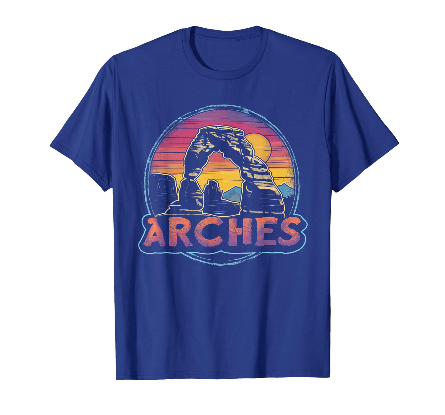 Arches - US National Park Utah Vintage Men Women Kids Retro T-Shirt