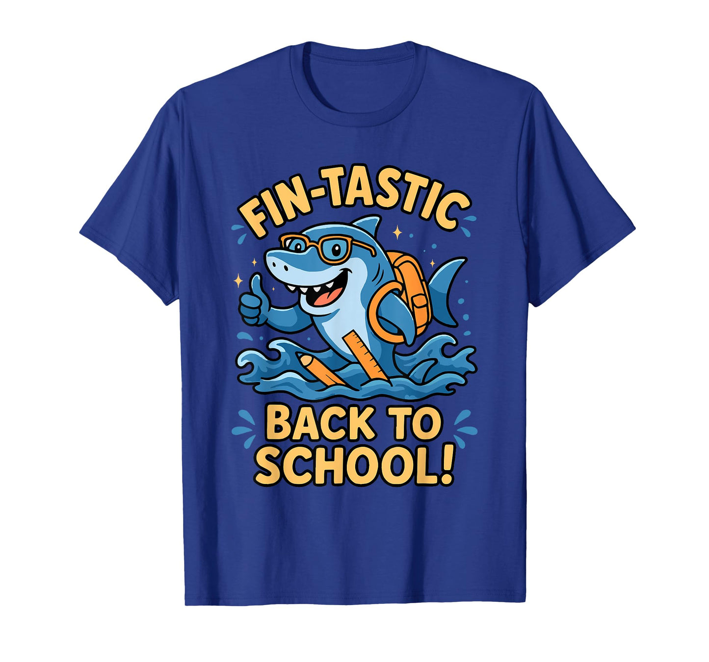Shark Fin-Tastic Back to School First Day Of School T-Shirt