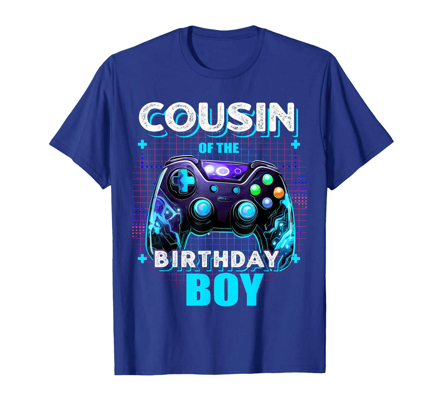 Cousin of the Birthday Boy Matching Video Gamer Party T-Shirt