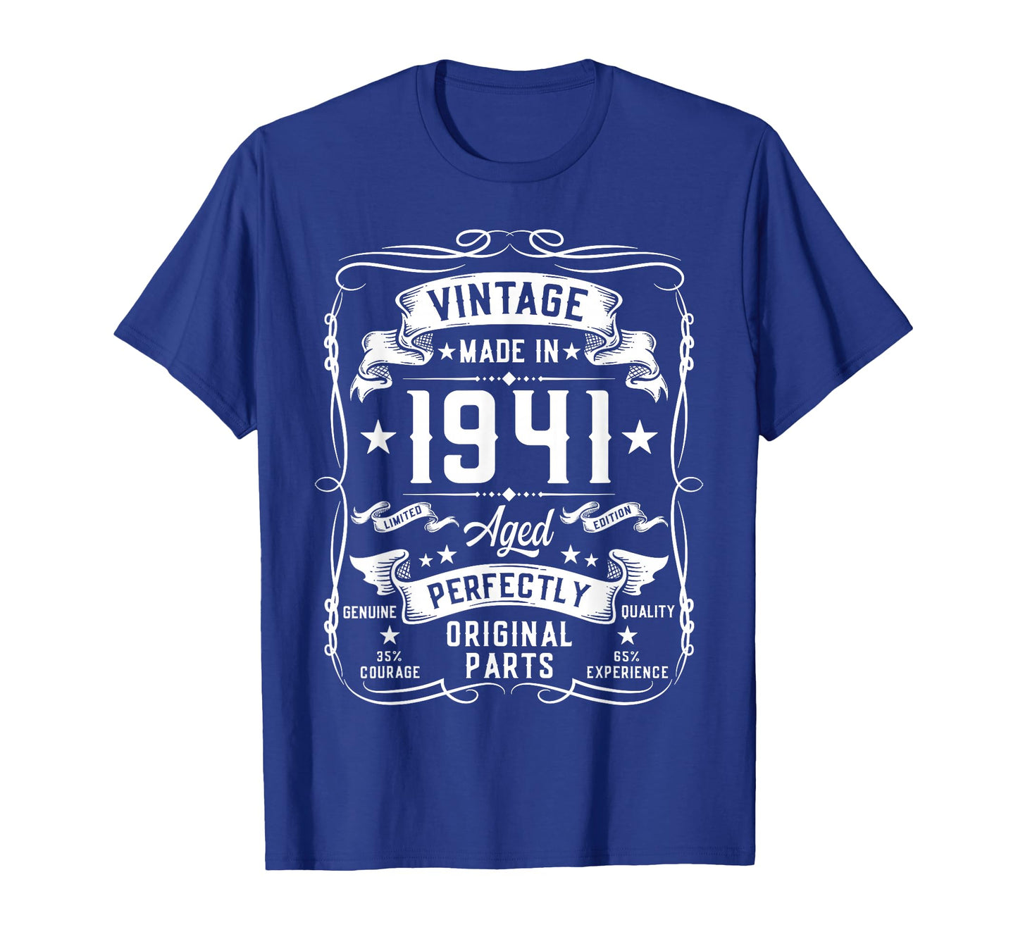 Vintage 1941 84 Years Old Gifts for Men 84yr 84th Birthday T-Shirt