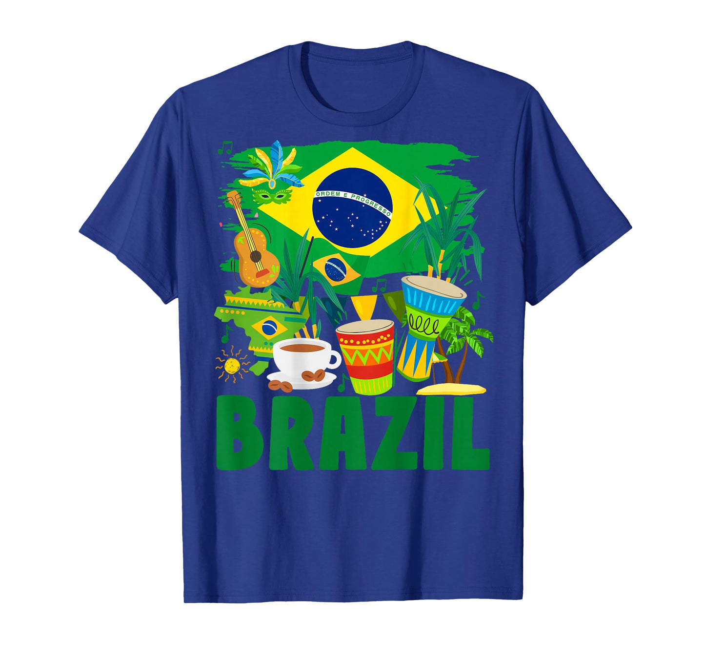 Brazil Flag Outfit Idea For Kids Brazil & Brazilian Flag T-Shirt