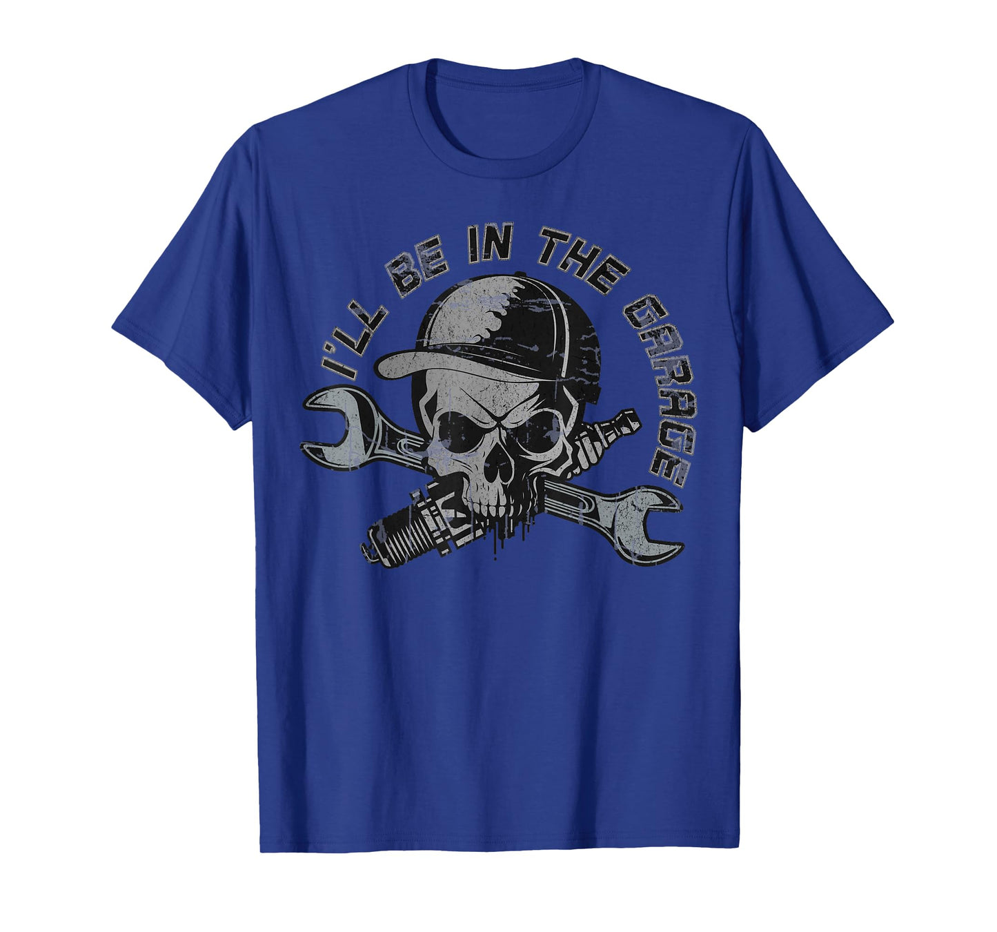 I'll Be Garage Mechanic Dad Joke Handyman Grandpa Fun T-Shirt