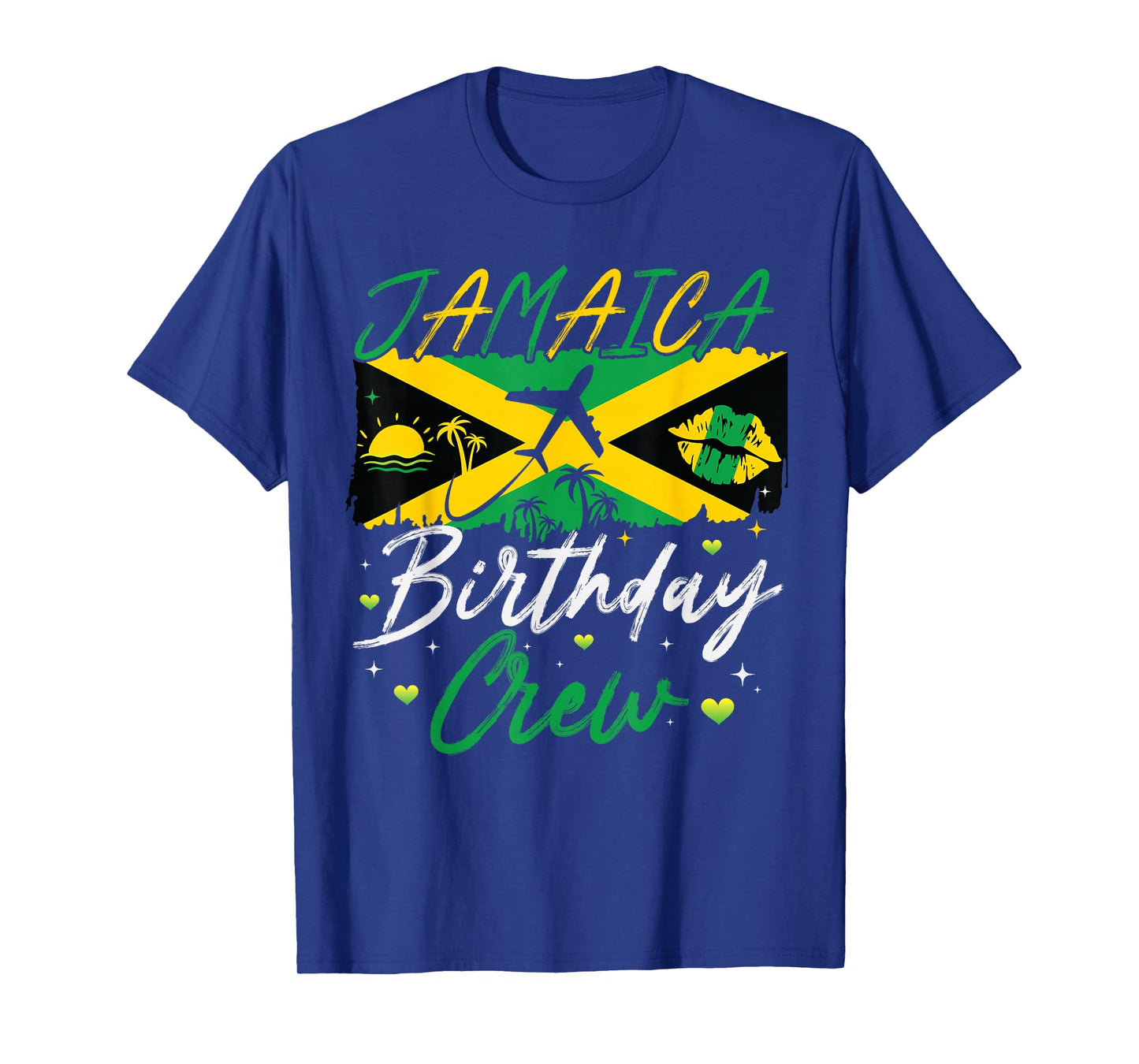 Jamaica Birthday Crew Squad Girls Family Trip 2025 Birthday T-Shirt