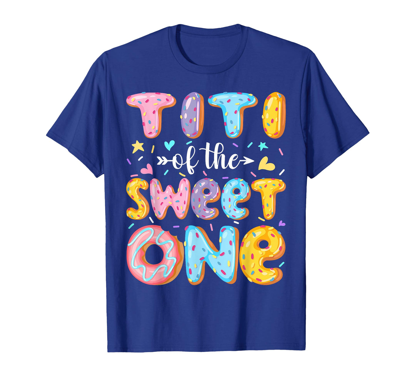 Titi Of The Sweet One First Birthday Donut Matching T-Shirt