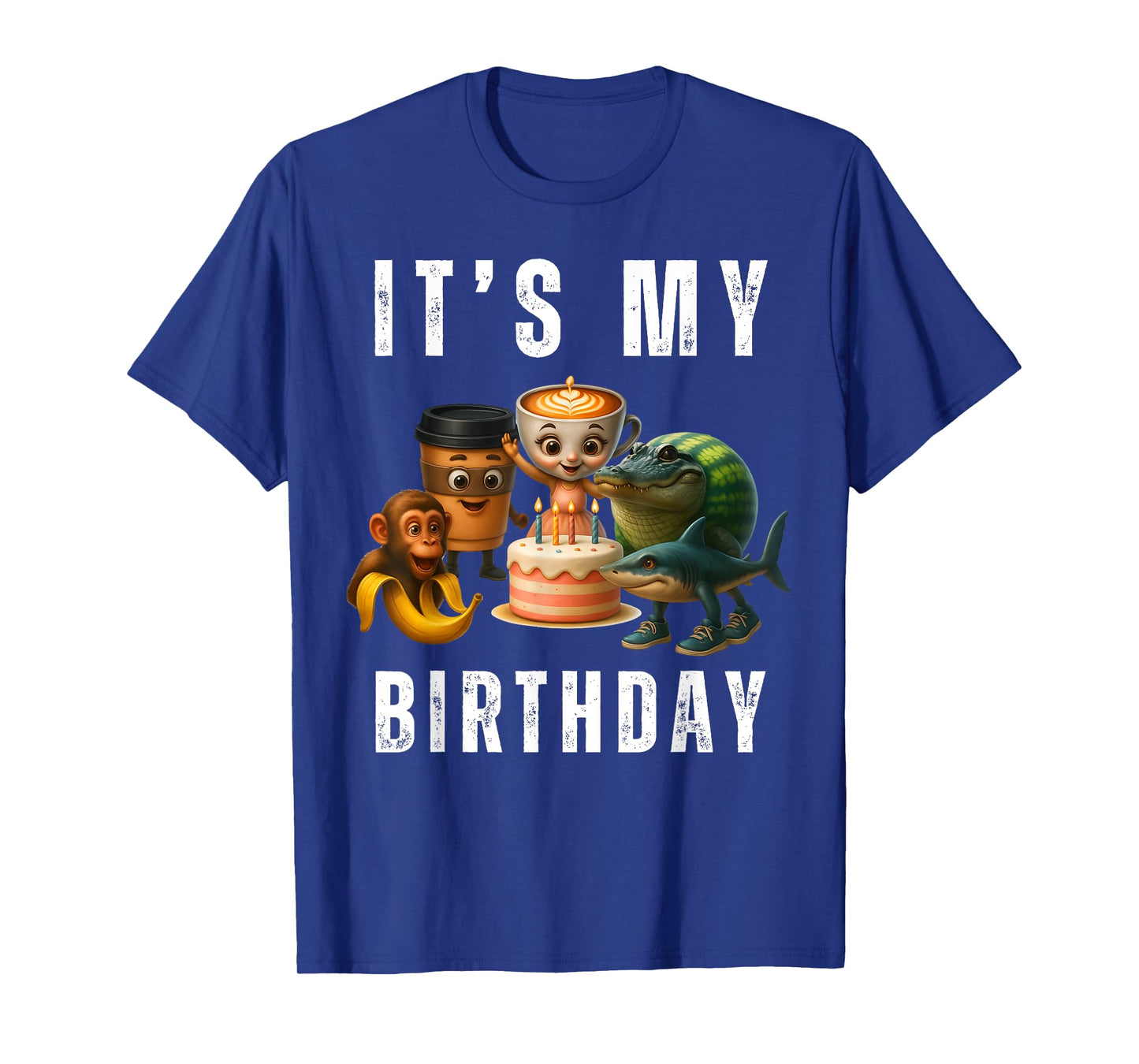 It's My Birthday Italian Brainrot Meme Kids Teen Girls Women T-Shirt