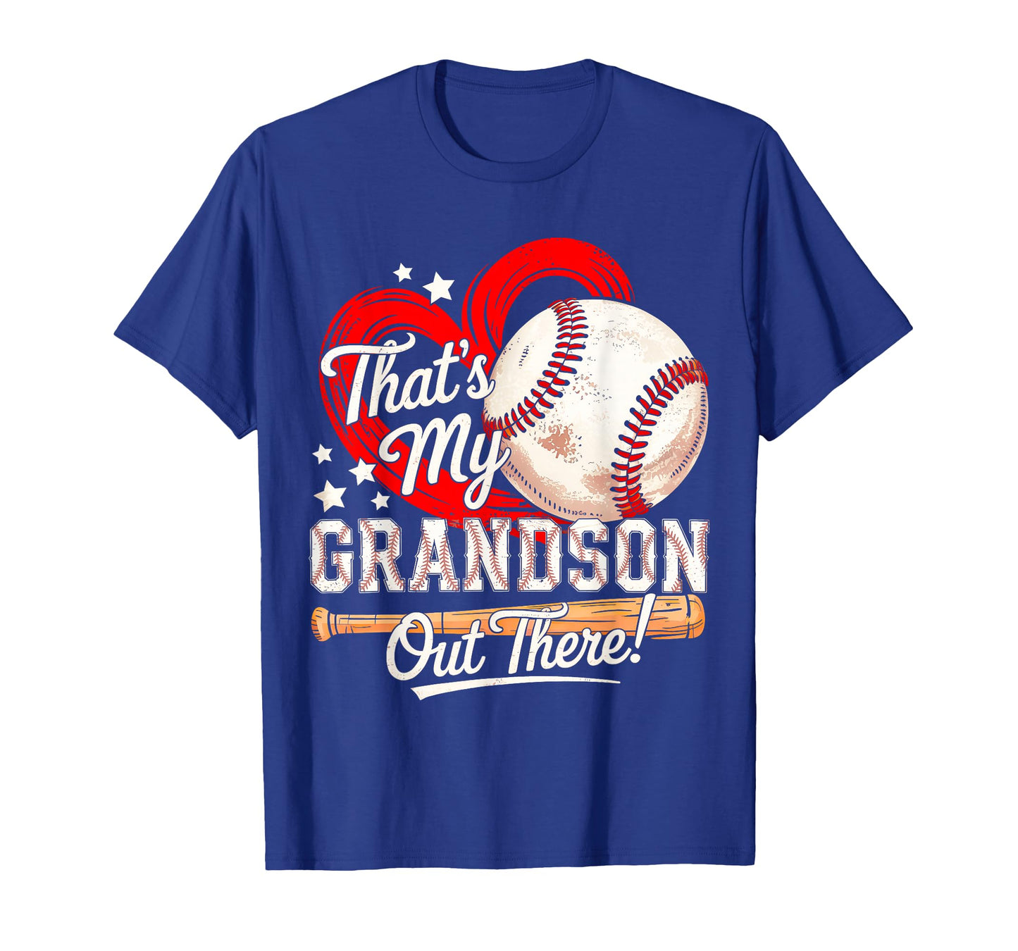 that's my grandson out there baseball grandma and grandson T-Shirt