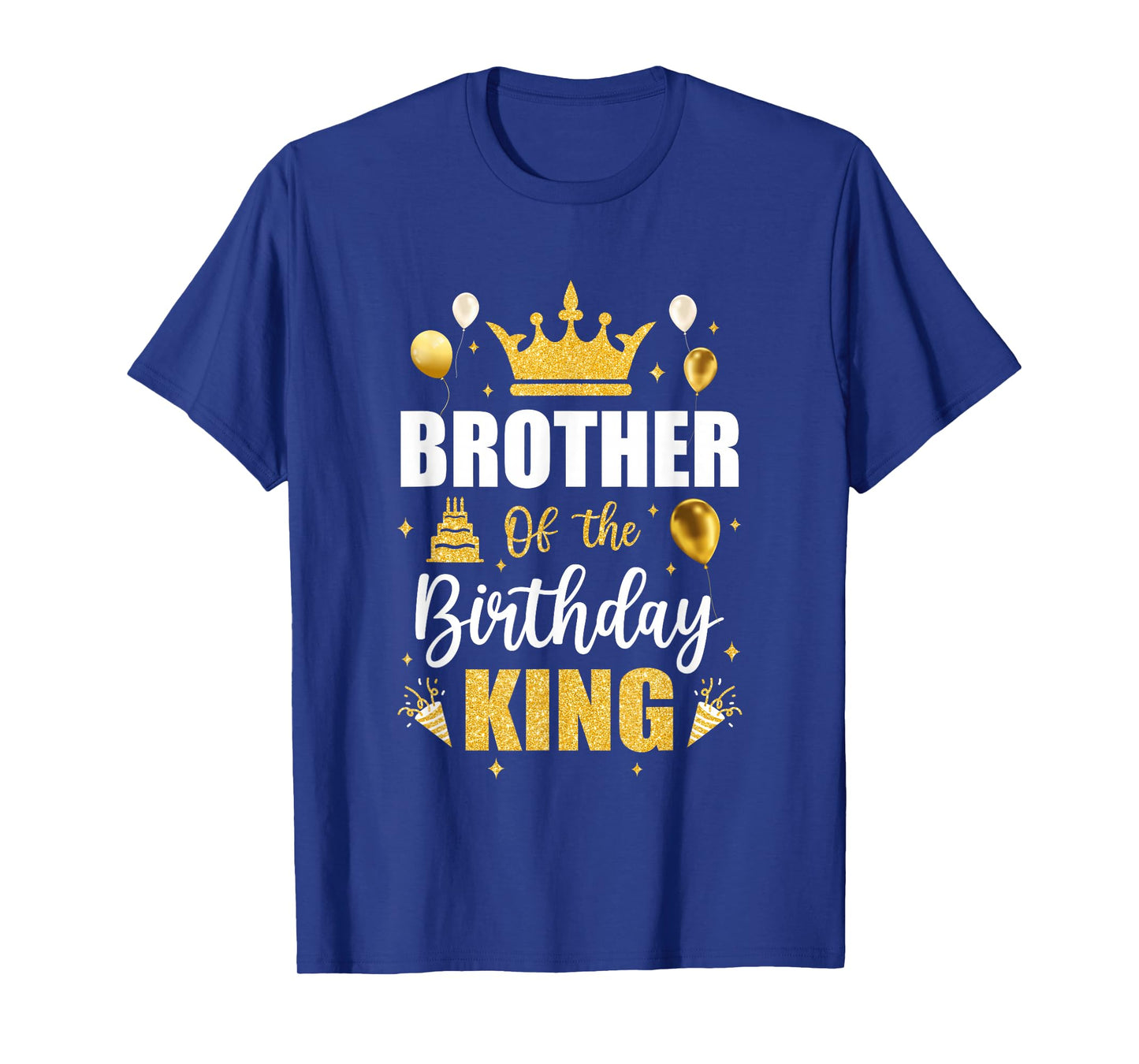 Brother Of The Birthday King Boys Men Bday Party For Him T-Shirt