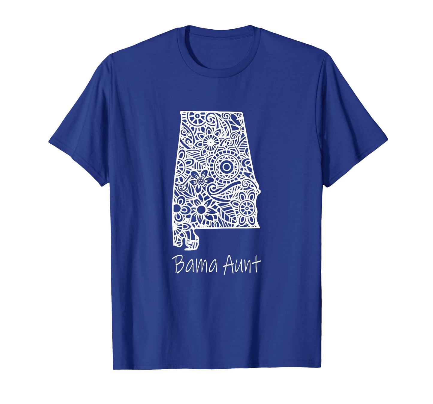 Alabama Bama Aunt Family Reunion Mandala Alabama T-Shirt