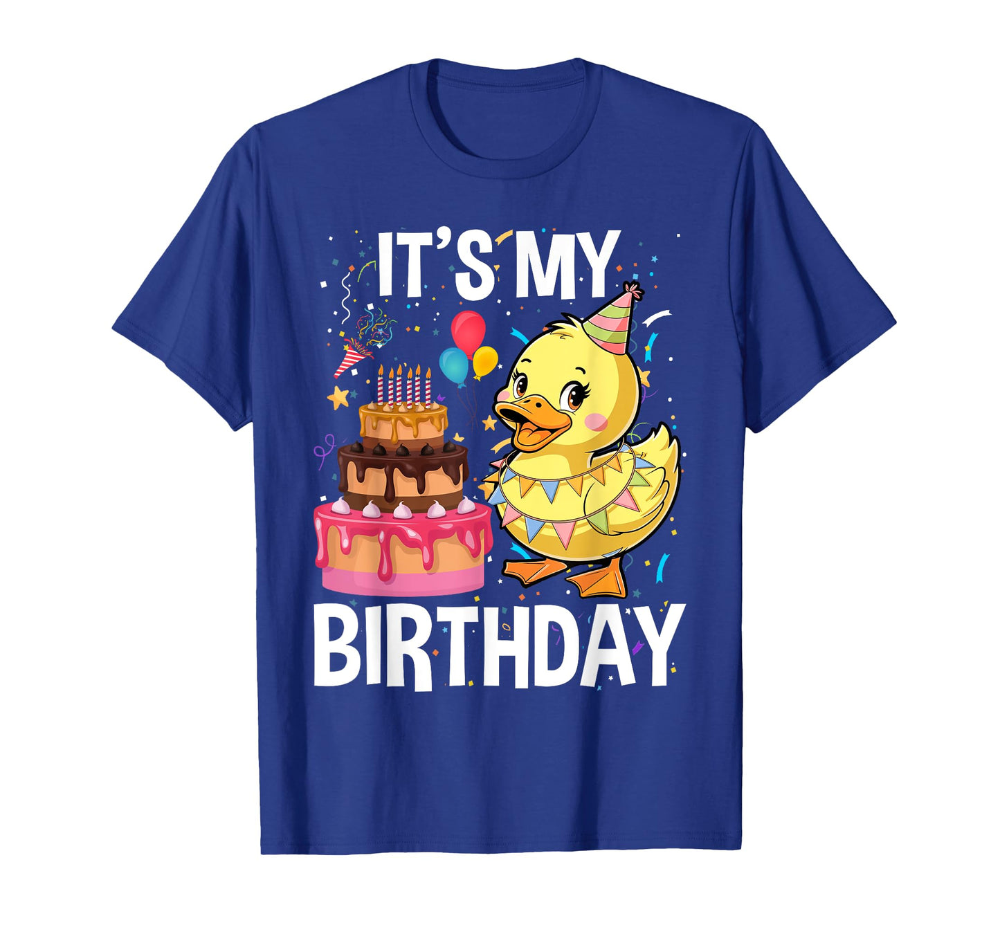 Duck for Birthday for Children It's My Birthday T-Shirt