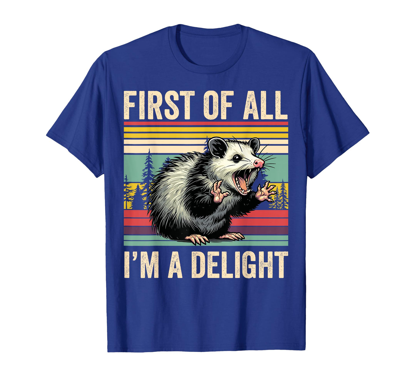 Opossum First Of All Im A Delight Possum Gifts For Men Women T-Shirt