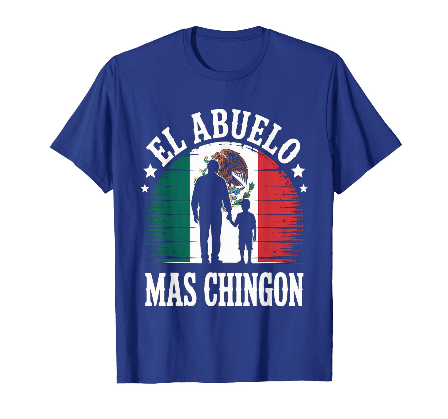 Coolest Mexican Grandpa Vintage Sombrero Design T-Shirt