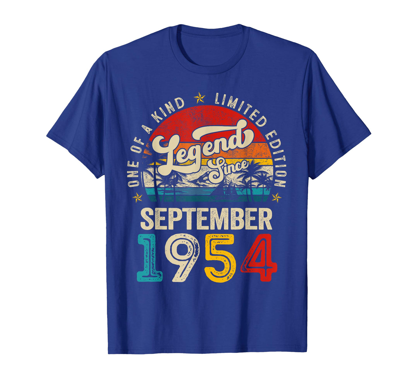 70 Years Old Legend since September 1954 70th Birthday Men T-Shirt