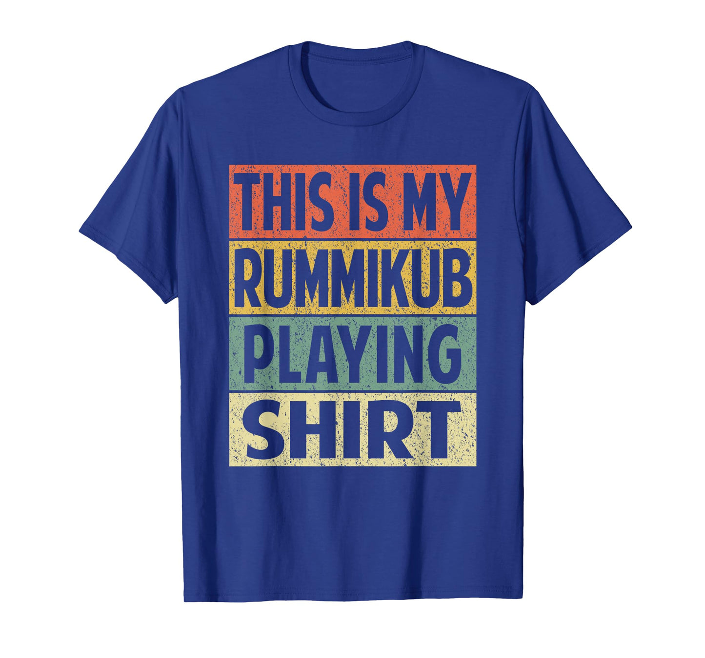 Retro Rummikub Dad Husband Grandpa Mens Womens Game Night T-Shirt