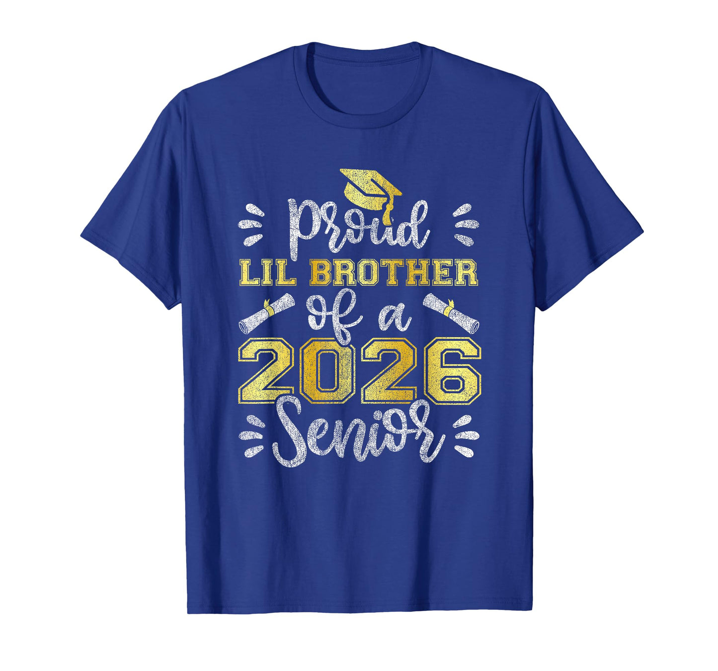 Proud Lil Brother of a 2026 Senior, Class Of 2026 Graduation T-Shirt