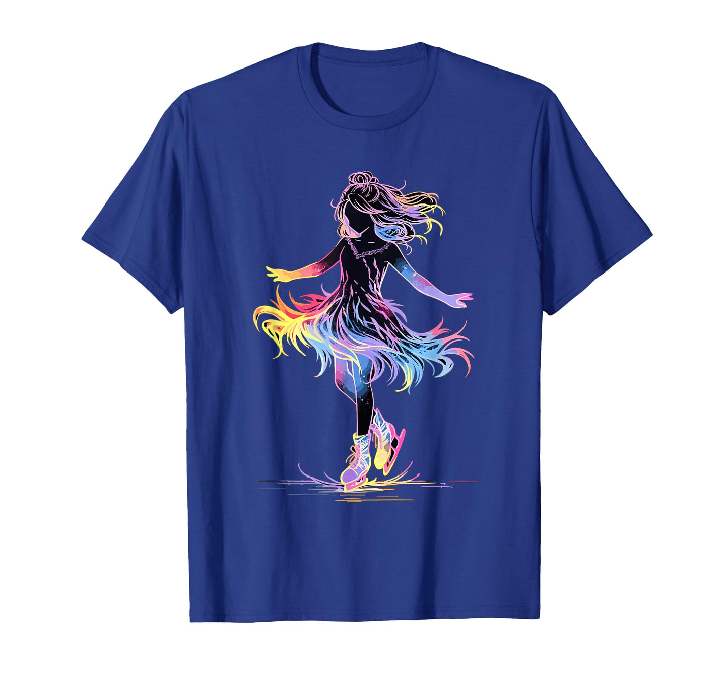 Cute Ice Skating Skater Figure Skating For Girls T-Shirt