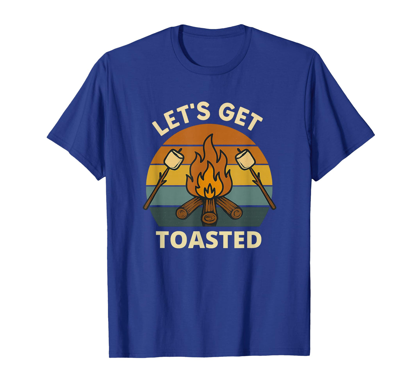 S'Mores, Marshmallows, Let's Get Toasted, Campfire, Funny T-Shirt