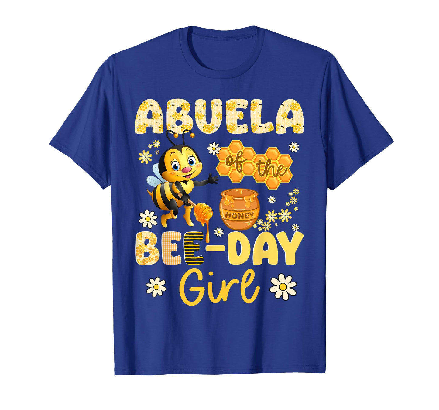 Abuela Of The Bee-Day Girl Funny Bee Birthday Party T-Shirt
