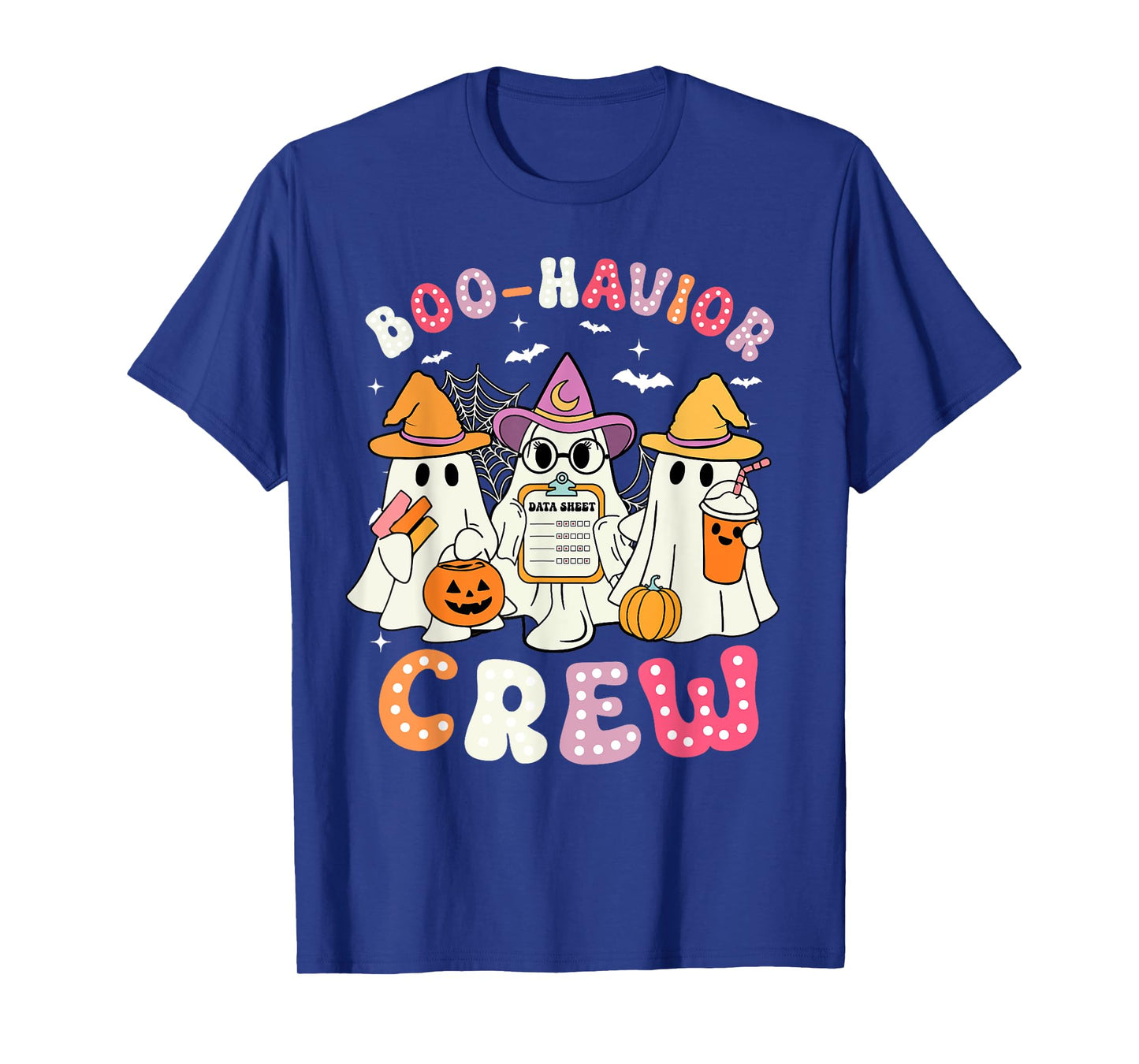 Boo Havior Crew Behavior Analyst Halloween ABA RBT T-Shirt