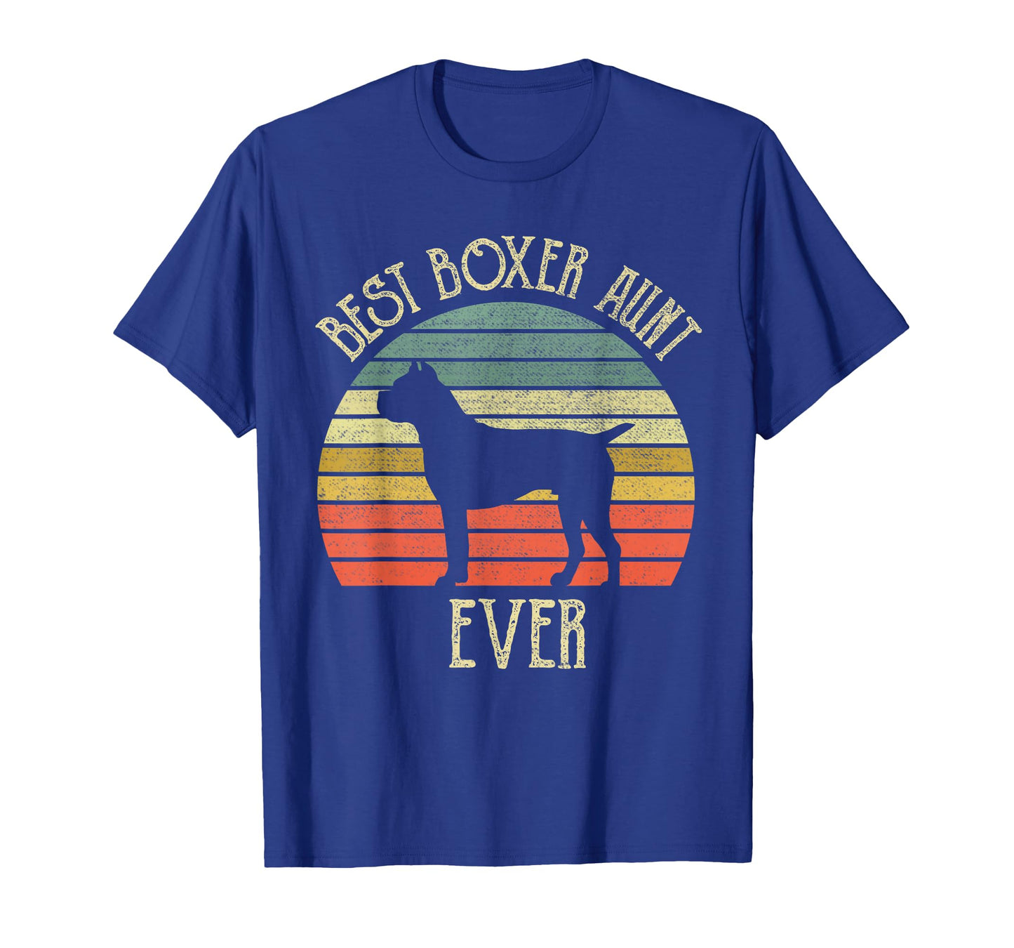 Vintage Best Boxer Aunt EVER dog lover gift for mother's day Men Women T-Shirt