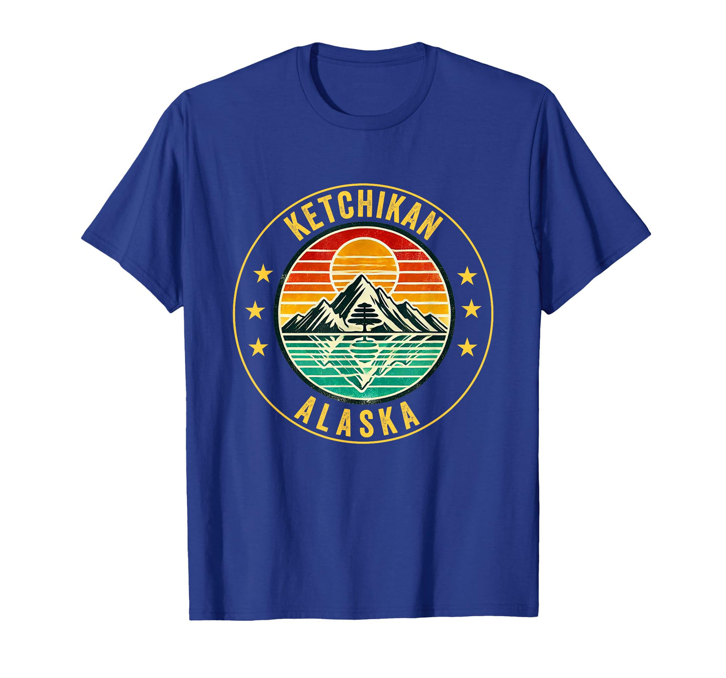 Ketchikan Alaska Souvenir Travel Matching Family Men Women T-Shirt
