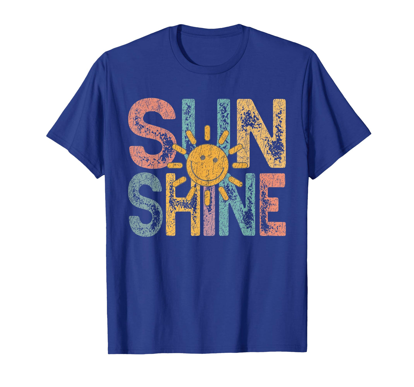 Sunshine Summer Vacation Hawaii Beach Life Vintage Trendy T-Shirt