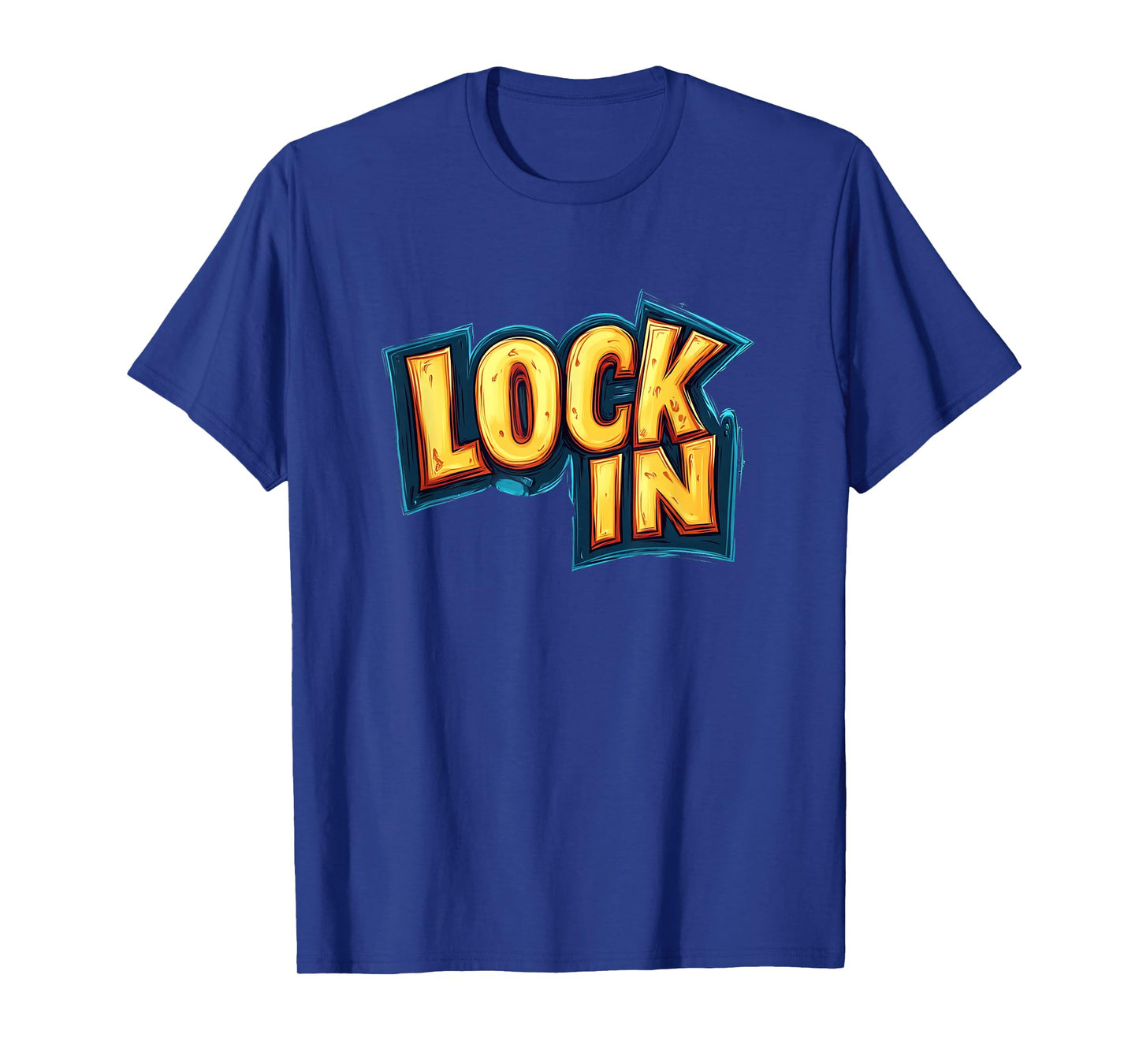 Awesome Lock in Speech Emblem T-Shirt