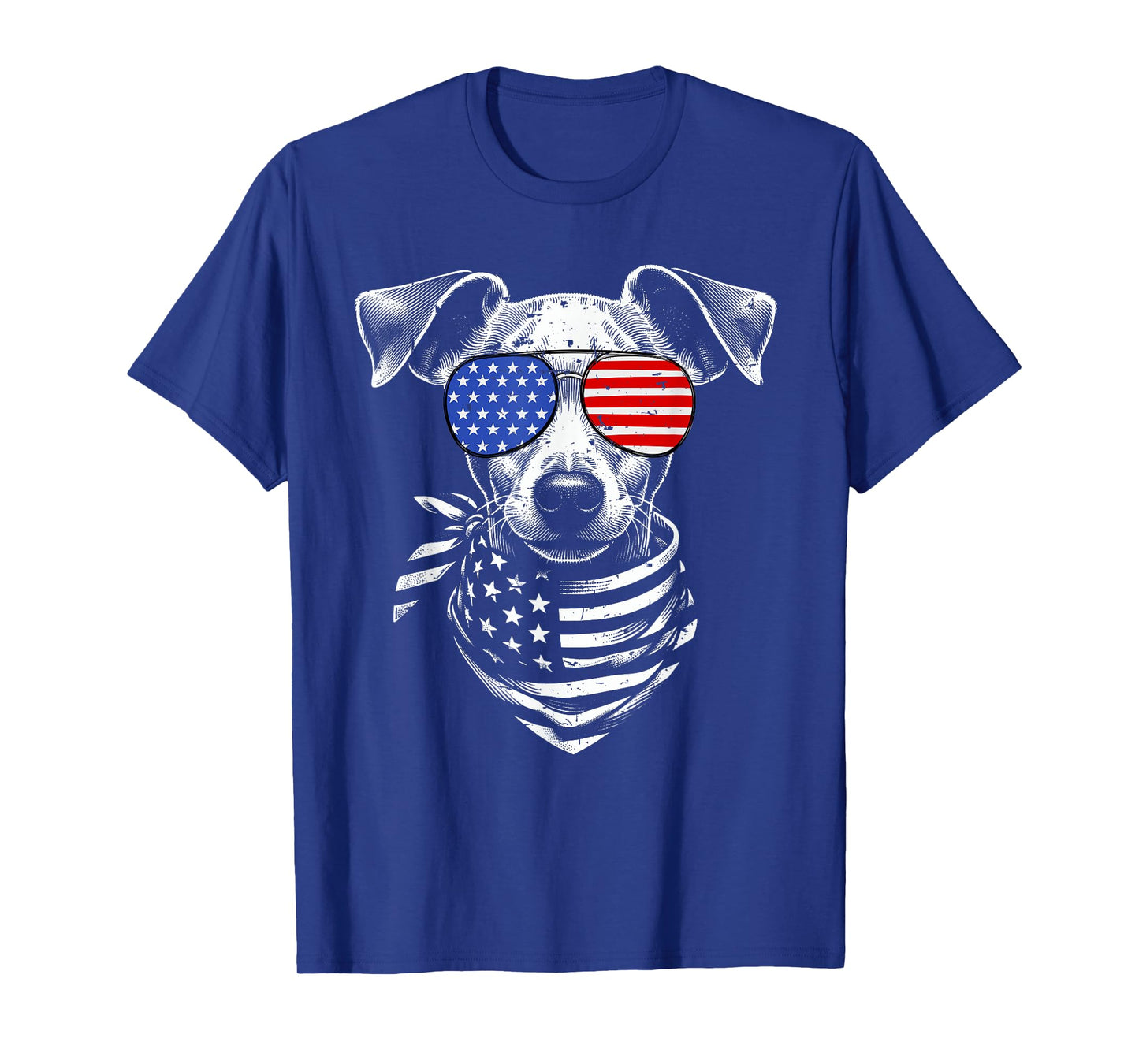 Min Pin Dog Patriotic 4th of July American US Flag T-Shirt for Women Kids Men