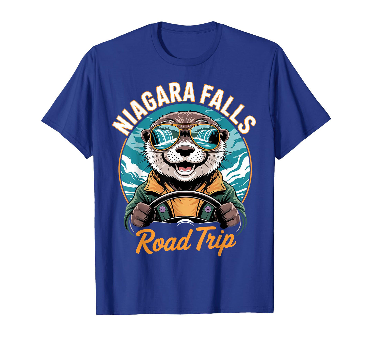 Road Trip Squad Niagara Falls Souvenirs Family 2025 Otters T-Shirt