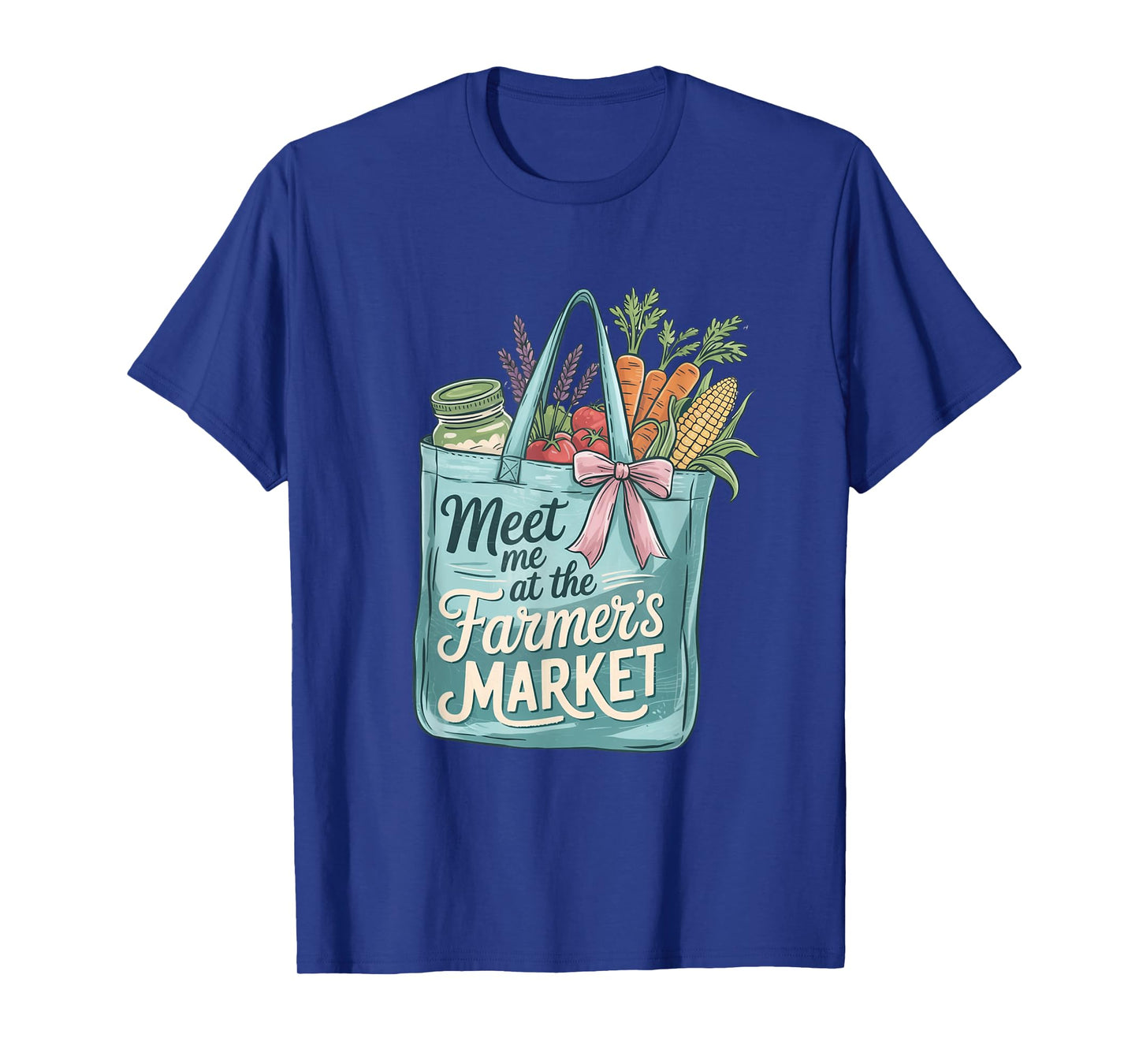 Meet Me At The Farmers Market Shopping Bag Fresh Vegetables T-Shirt