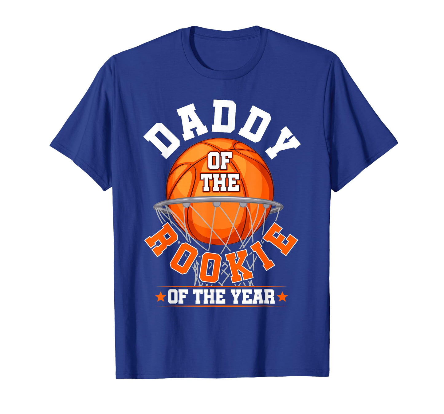 Daddy of Rookie 1st Birthday Basketball Family Matching T-Shirt