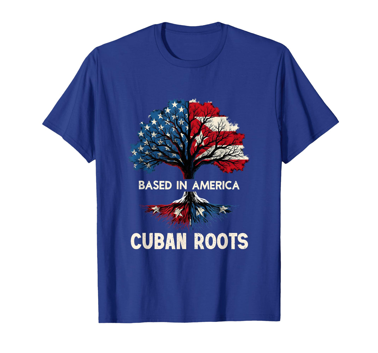 Cuban Roots Hispanic Heritage Month American Raised T-Shirt