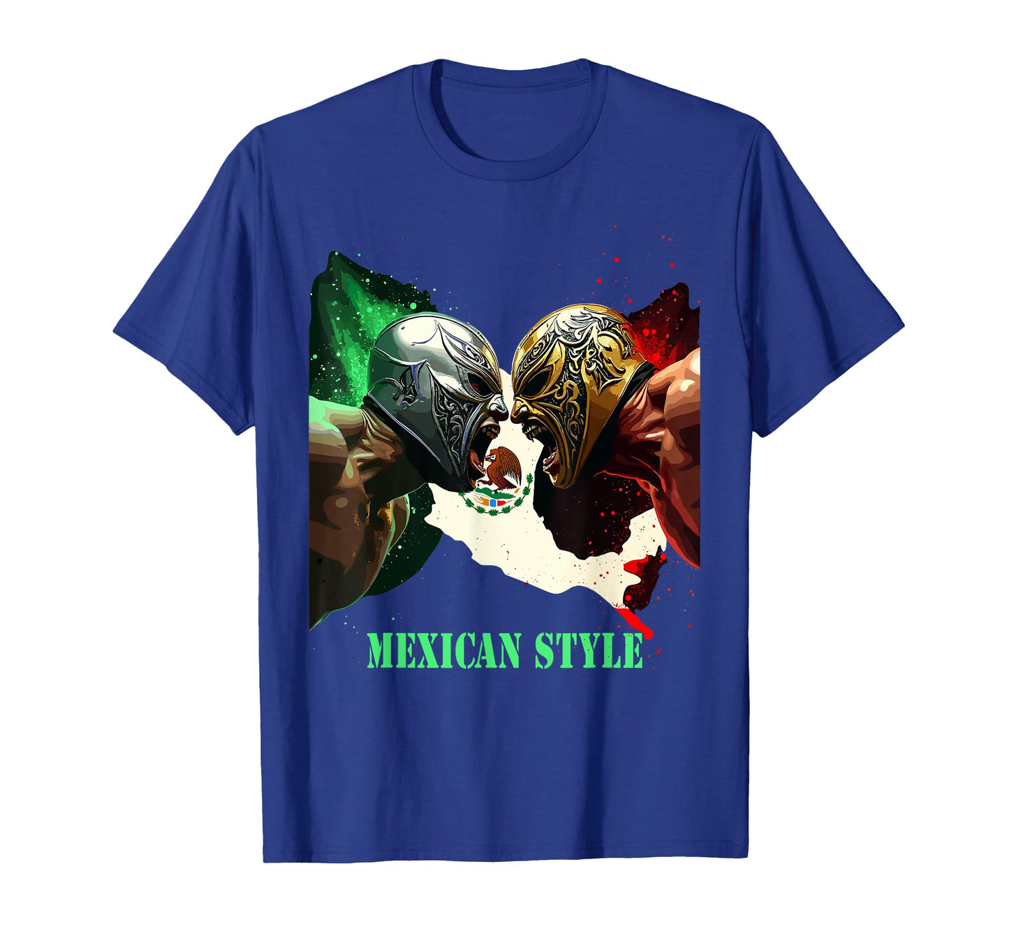 Mexican Style Lucha Libre Wrestling T-Shirt