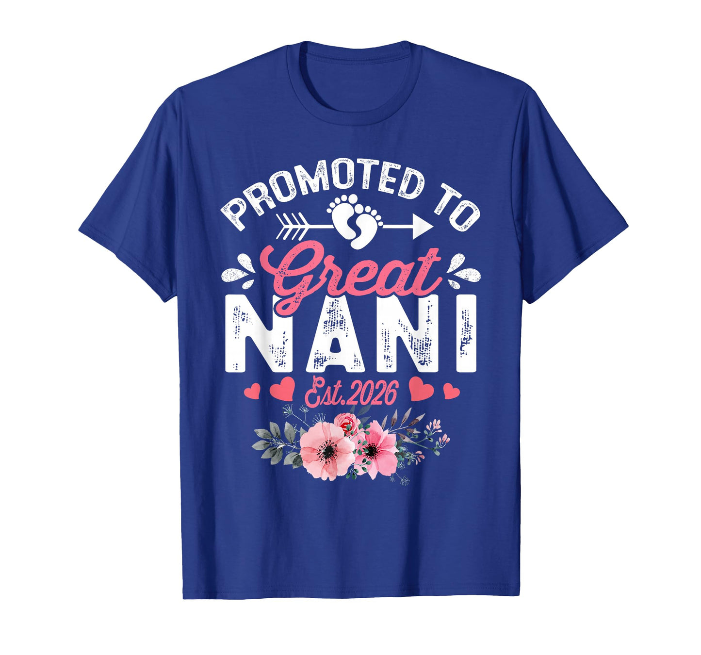 Promoted to Great Nani 2026 Pregnancy Announcement T-Shirt