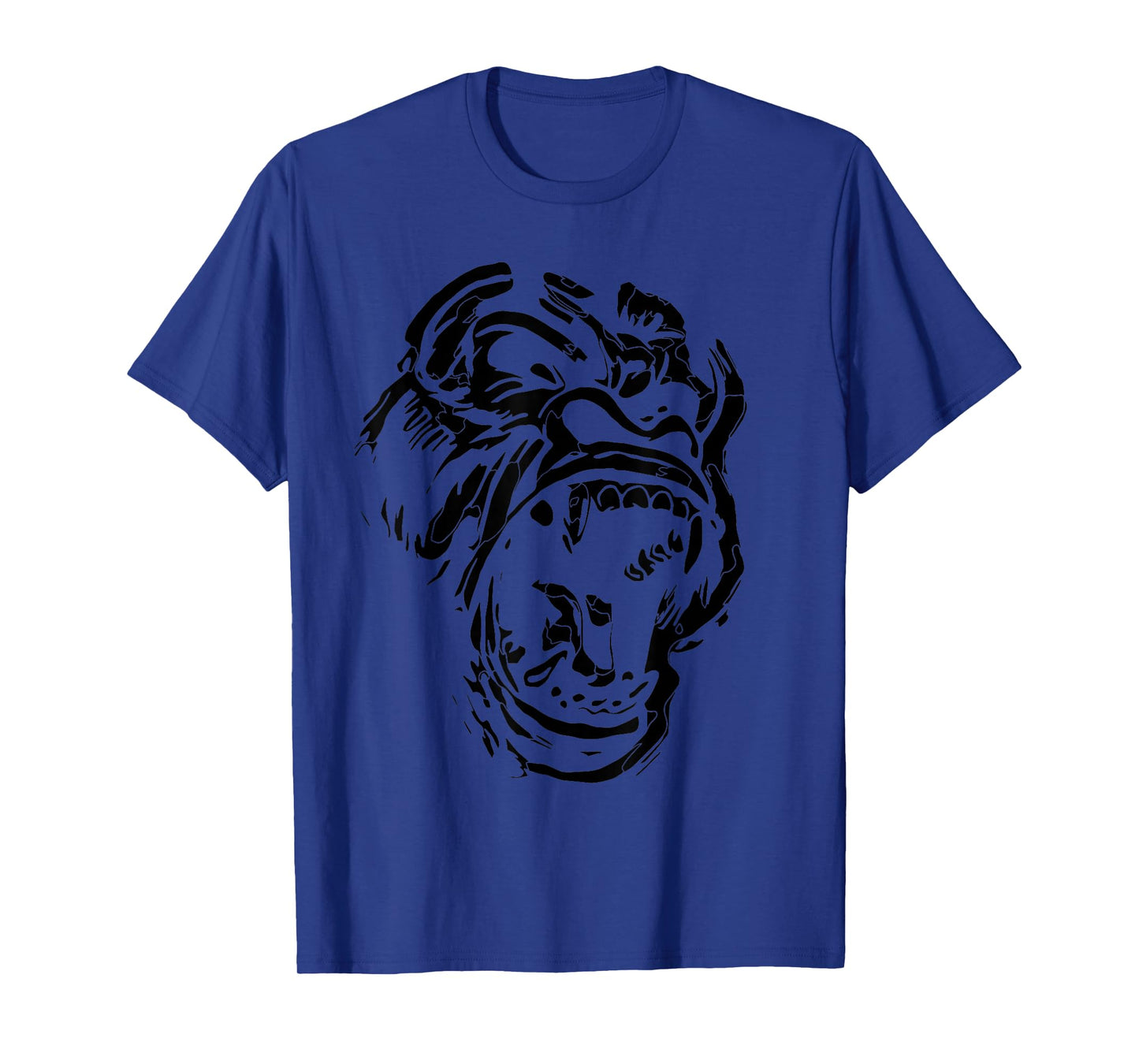 Angry Gorilla Silverback Image Picture Gorillas Tattoo Art T-Shirt