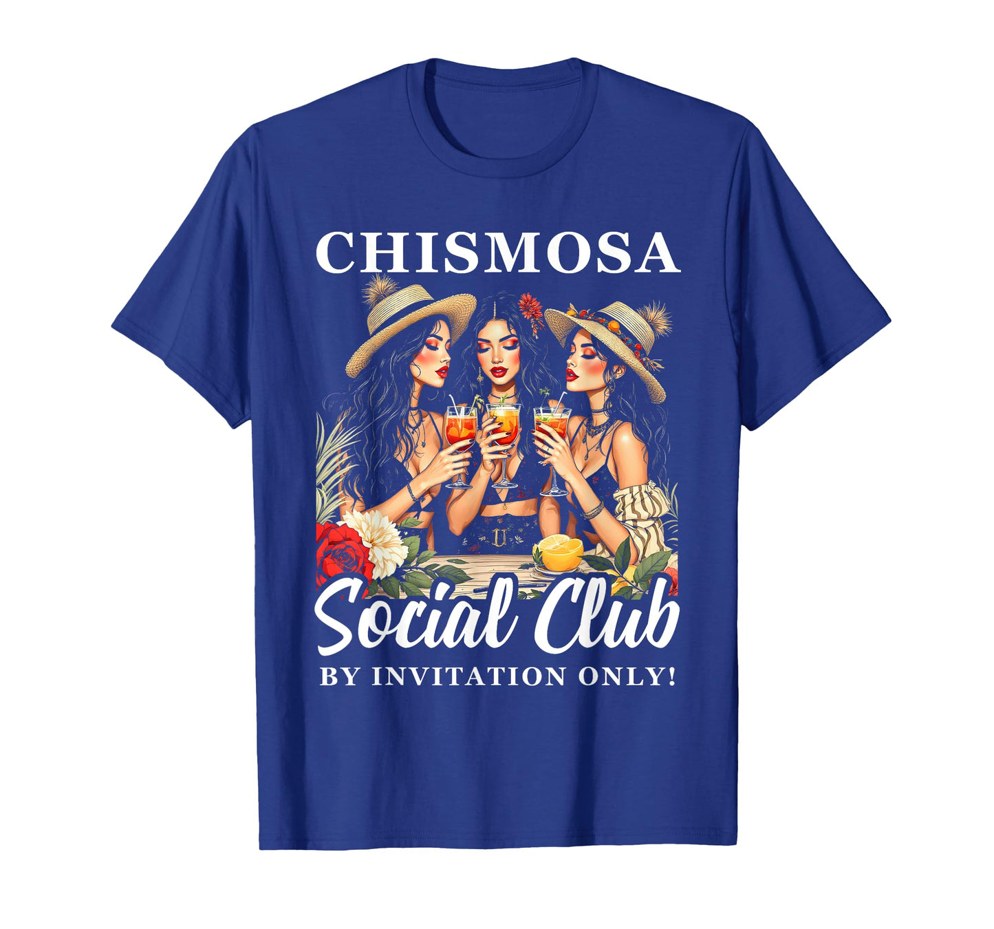 Chismosa Social Club Tee Mexican Party Cocktail Apparel T-Shirt