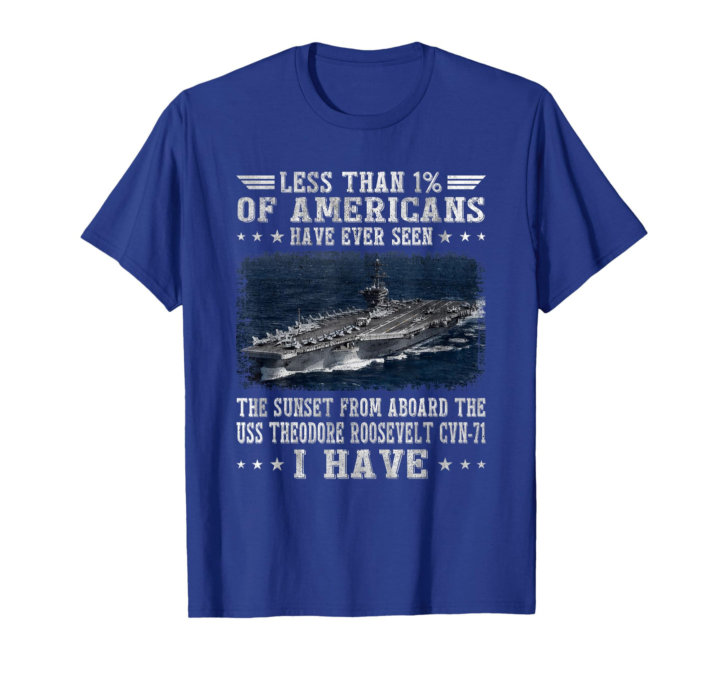 USS Theodore Roosevelt CVN-71 Aircraft Carrier Veterans Day T-Shirt