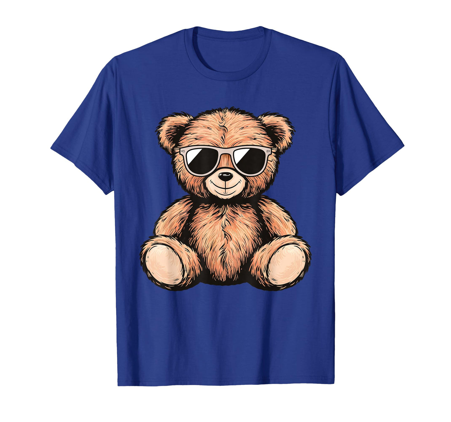 Cool Teddy Bear Men Women Kids Casual Cute Funny Graphic T-Shirt