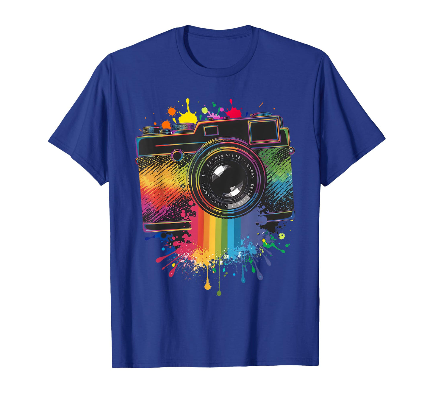 Photography Art Camera Rainbow Photographer T-Shirt