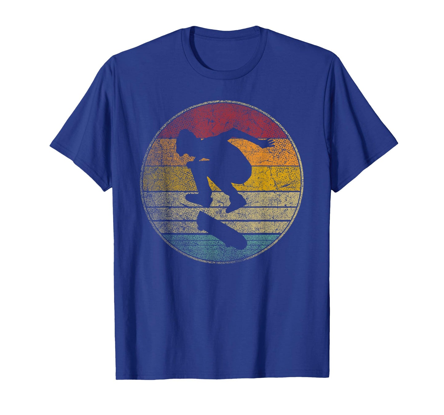 Skateboard Skater Skating Vintage Distressed Retro Boys Kids T-Shirt