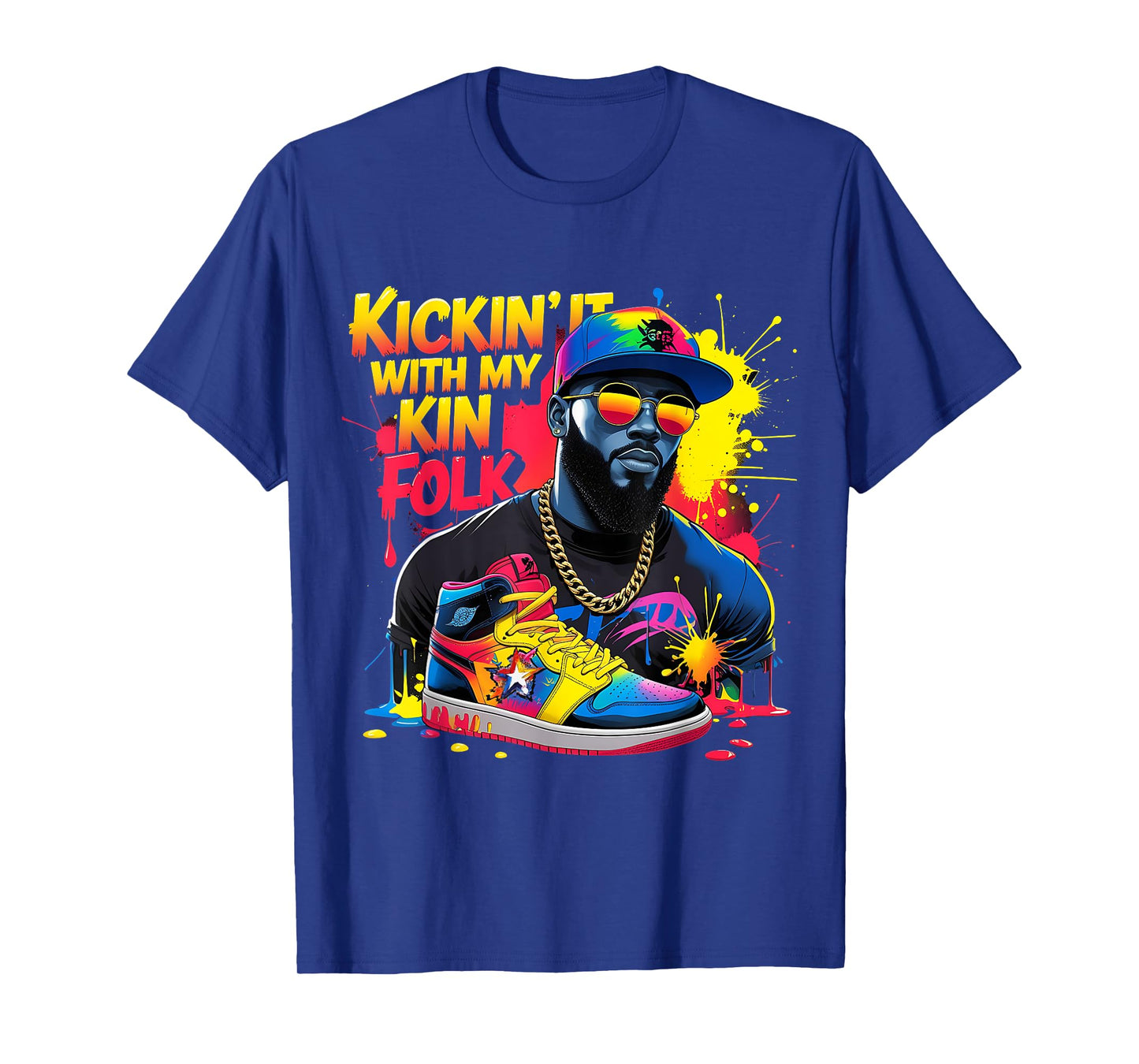Kickin It with My Kinfolk Family Reunion Sneakers T-Shirt