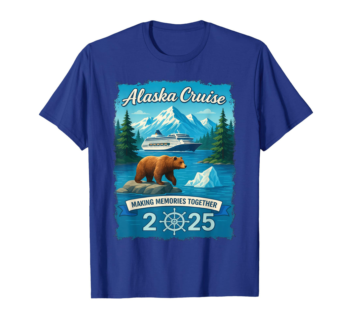 Matching Family Friends and Group Alaskan Alaska Cruise 2025 T-Shirt