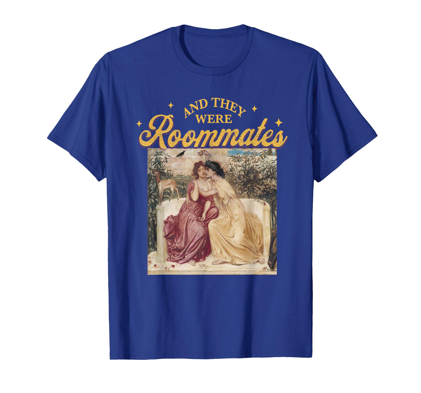 Vintage And They Were Roommates Lesbians LGBT Pride Month T-Shirt