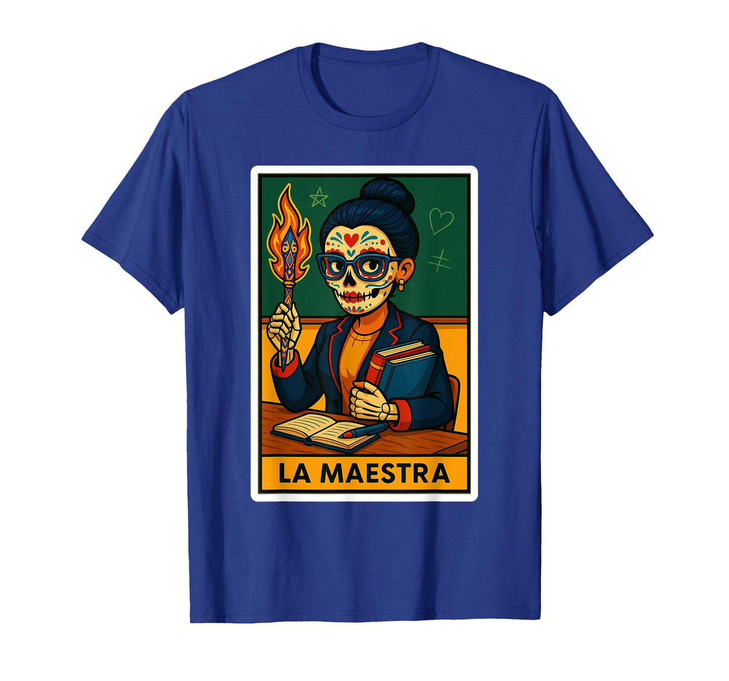 La Maestra | Spanish-Mexican Bingo Card Funny Gifts T-Shirt
