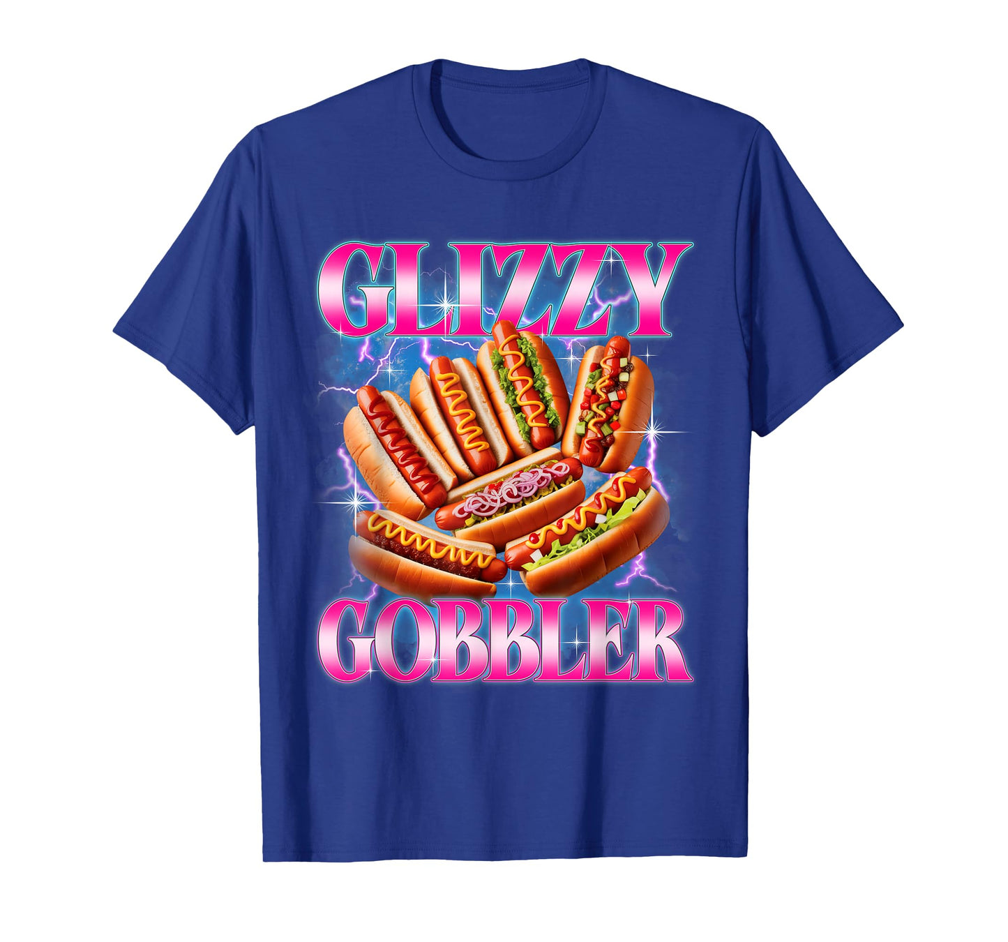 Funny Glizzy Gobbler Meme Hilarious Hot Dog Glizzy Lover T-Shirt