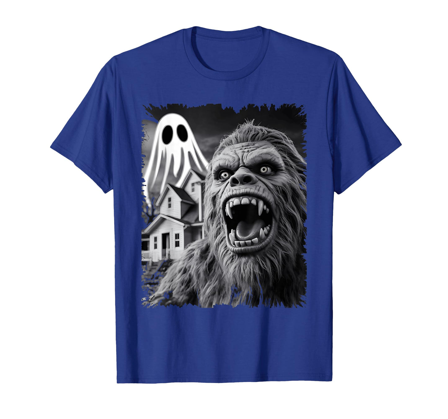 Funny Bigfoot Sasquatch Halloween Costume for Boys Kids Men T-Shirt