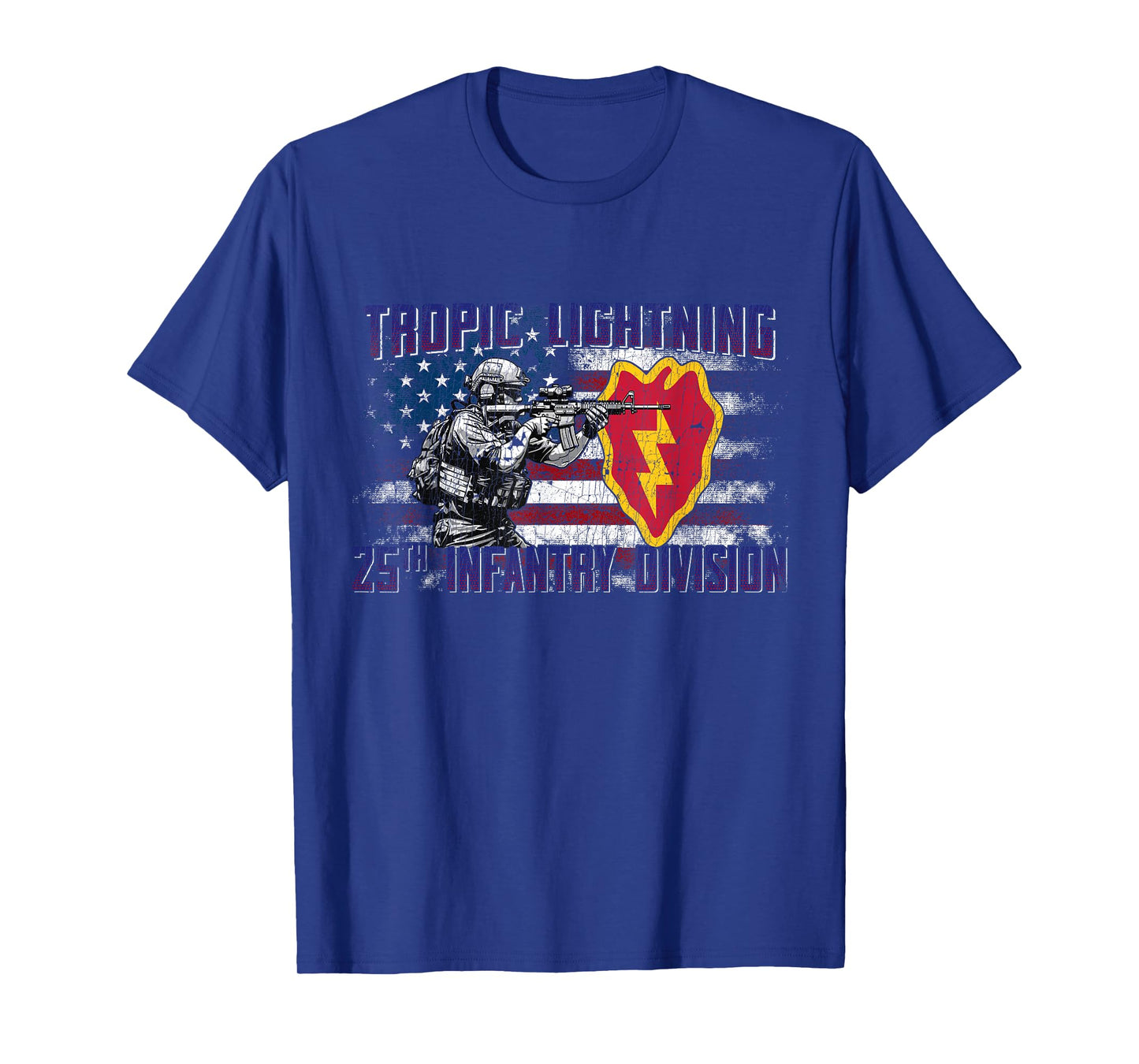 25th Infantry Division 25 ID Tropic Lightning Division T-Shirt