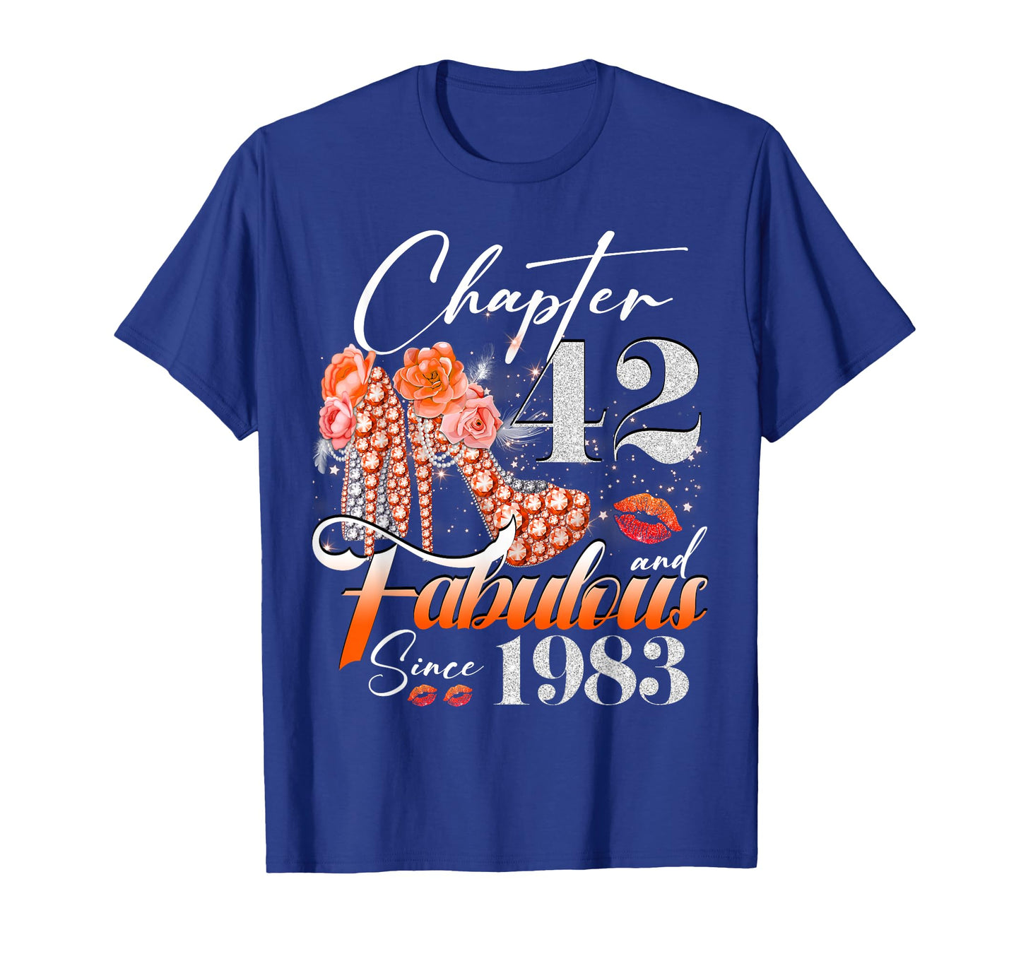 Womens Chapter 42 Fabulous Since 1983 42 years old Birthday T-Shirt