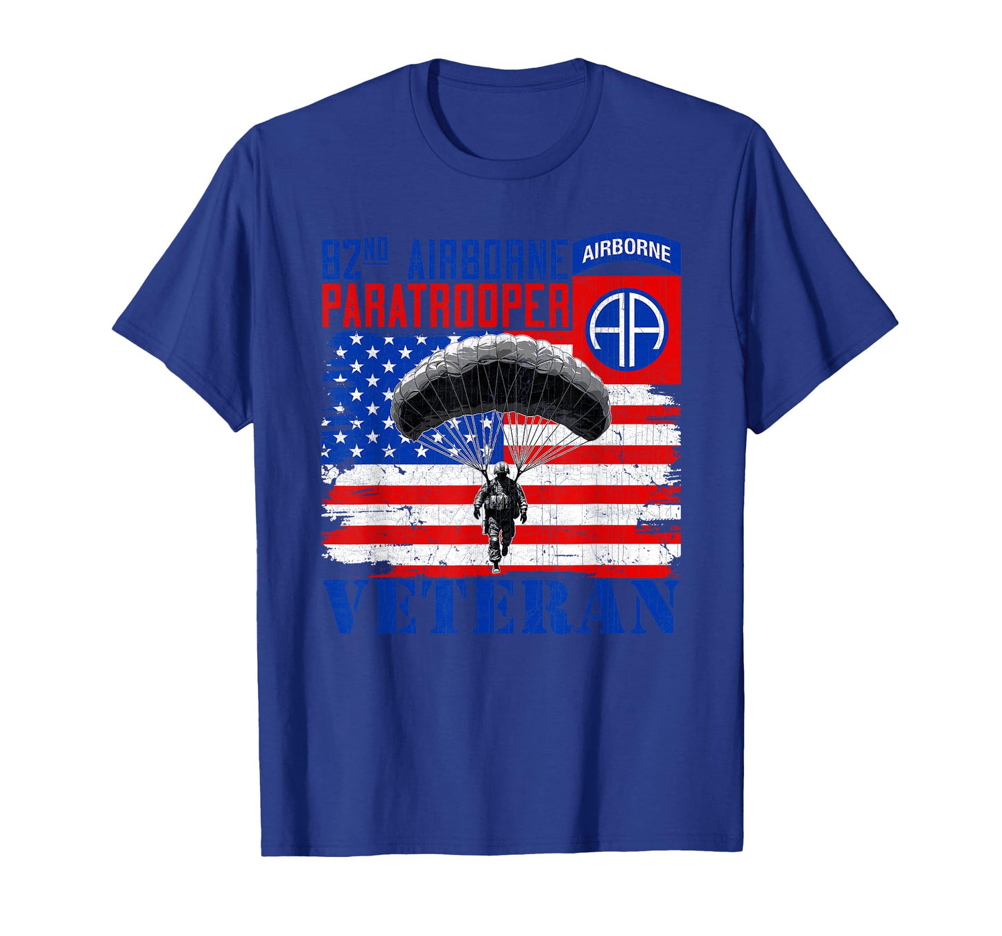 82nd Airborne Division Paratrooper Veteran Fort Bragg Gifts T-Shirt