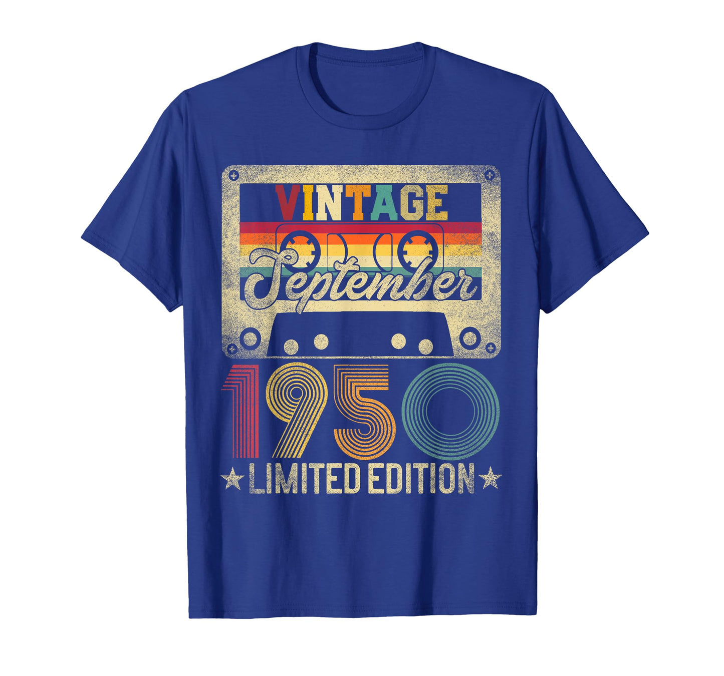 75th Birthday - Vintage September 1950 75 Years Old T-Shirt