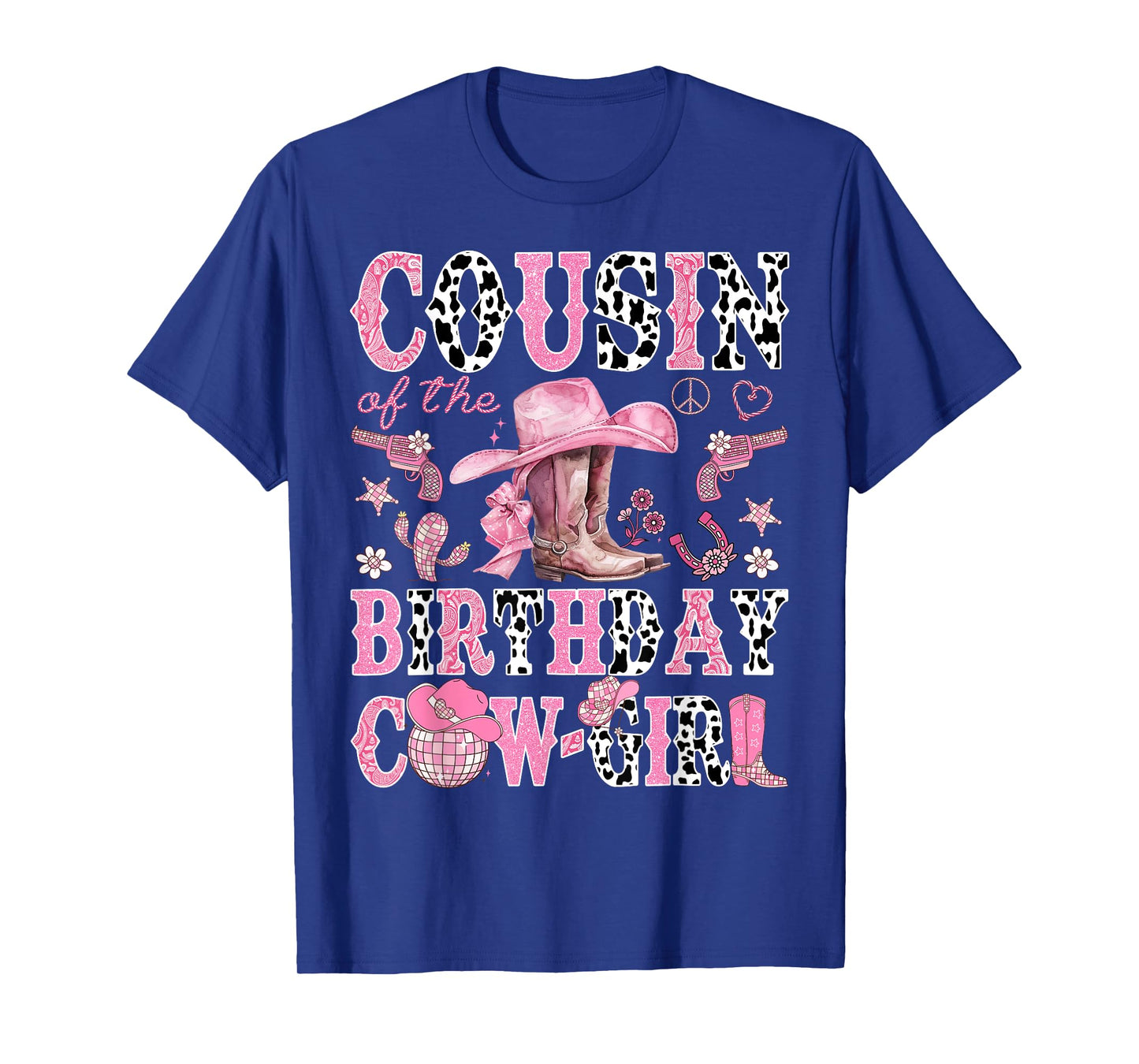 Cousin Of The Birthday CowGirl Rodeo Cousin Western T-Shirt